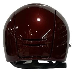 Kep Italia Cromo 2.0 | Metal Bordeaux | Voorzijde Galassia Zwart -Equestrian Supply Store 1202helm