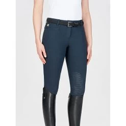 Equiline Rijbroek Ash | Knie Grip | Dames -Equestrian Supply Store 181MM00835006 01 Equiline Ash blauw 3