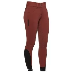 Cavalleria Toscana Rijbroek | Perforated Logo Tape | Full Grip | Dames -Equestrian Supply Store 20FWM PAD132 PV001