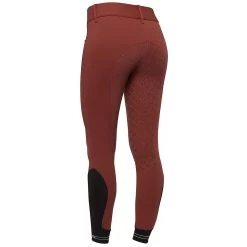 Cavalleria Toscana Rijbroek | Perforated Logo Tape | Full Grip | Dames -Equestrian Supply Store 20FWM PAD132 PV001 01