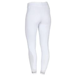 Cavalleria Toscana Rijbroek | Perforated Logo Tape | Full Grip | Dames -Equestrian Supply Store 20SSM PAD132 PA010 01