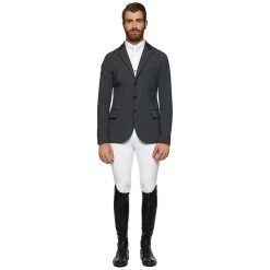 Cavalleria Toscana Wedstrijdvest Jersey | Heren 33 Cavalleria Toscana Wedstrijdvest Jersey | Heren -Equestrian Supply Store 22SSM GGU034 JE115 8989