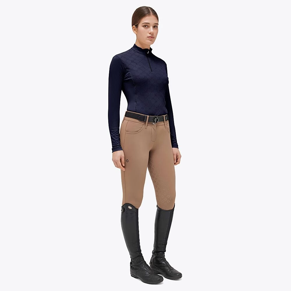 Cavalleria Toscana Shirt Lightweight Jersey | Halve Rits | Fleece | Dames 3 Cavalleria Toscana Shirt Lightweight Jersey | Halve Rits | Fleece | Dames