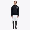 Cavalleria Toscana Hoodie Orbit Brushed Cotton | Meisjes -Equestrian Supply Store 23FWP FEA013 CO100 7901 1