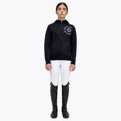 Cavalleria Toscana Hoodie Orbit Brushed Cotton | Meisjes