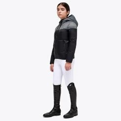 Cavalleria Toscana Donsjas | Nylon | Met Kap | Kids -Equestrian Supply Store 23FWP GIK028 NY102 9989 2