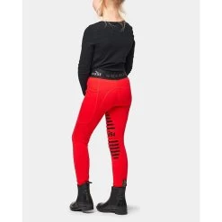 EaST Rijlegging Reggings R1 3/4 Grip | Kids 36 EaST Rijlegging Reggings R1 3/4 Grip | Kids -Equestrian Supply Store 2800k kids reggings signature red web 4