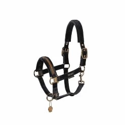 Eskadron Halster Double Pin Velvet Jewel | Platinum 23 -Equestrian Supply Store 420139836 290 1