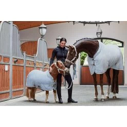 Eskadron Halster Double Pin Velvet Jewel | Platinum 23 -Equestrian Supply Store 420139836 310 4