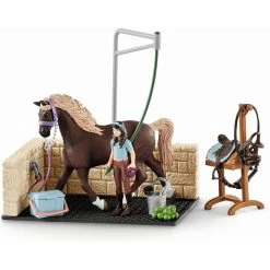 Schleich Wasplaats Met Horse Club Emily & Luna