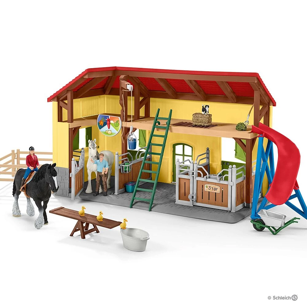 Schleich Paardenstal 3 Schleich Paardenstal