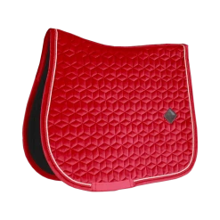 Kentucky Zadeldek Velvet | Jumping -Equestrian Supply Store 42579 13 sj kentucky zadeldoek velvet jumping rood