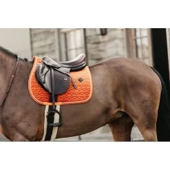 Kentucky Zadeldek Velvet | Jumping -Equestrian Supply Store 42579 VS kentucky zadeldoek velvet oranje4