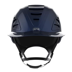 GPA Helm 4S First Lady TLS -Equestrian Supply Store 4S FL TLS BLUE SHINY FRONT