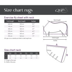 QHP Vliegenuitrijdeken | Met Hals -Equestrian Supply Store 6069 page 0001
