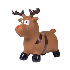 QHP Skippy Bal Jumpy Kerst | Rendier -Equestrian Supply Store 8802br 1 1