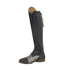 DeNiro S8603 | Camoscio Grigio | Top G9 Rondine Roccia | Heel And Toe Camoscio Grigio -Equestrian Supply Store APMTM19.2