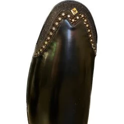 DeNiro Bellini | Brushed Zwart | Top Rondine Iride Brown + GGS78 SS16 Copper And SS16 Silk -Equestrian Supply Store APMTM99