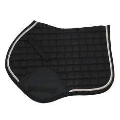 Emmers Zadeldek Basic Veelzijdigheid -Equestrian Supply Store BASIC VS Black White Silver Black202