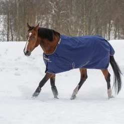 Bucas Irish Turnout | 300 Gram -Equestrian Supply Store BU656Irishnavy300.01