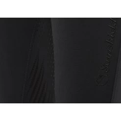 Samshield Rijbroek Chloe Embroidery Winter | Full Grip | Dames -Equestrian Supply Store CHLOE EMBROIDERY WINTER FULL GRIP BLACK DETAIL
