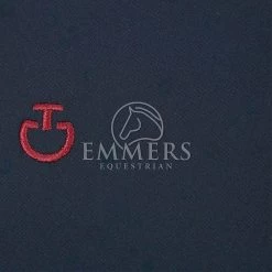 Cavalleria Toscana Wedstrijdshirt Pleated Jersey | Korte Mouw | Dames -Equestrian Supply Store CT20ELCTPADN22JE0109bl13