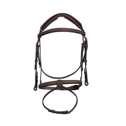 CWD Anatomisch Hoofdstel Met Franse Neusriem -Equestrian Supply Store CWD BR09FH anatomic french noseband bridle2
