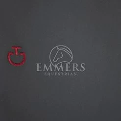 Cavalleria Toscana Rijbroek | Perforated Logo Tape | Full Grip | Dames -Equestrian Supply Store Cavalleria20Toscana20Swatch20ct20col20898920donkergrijs