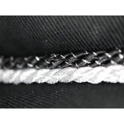 Emmers Zadeldek Luxe Dressuur -Equestrian Supply Store DETAIL LUXE Black Black White Glitterzilver