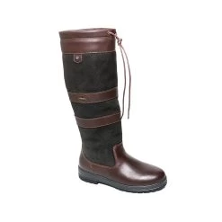Dubarry Galway Kniehoge Outdoor-Laars -Equestrian Supply Store DU3885 BLACK BROWN1
