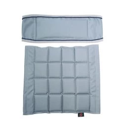 ONE Seat & Back Met Velcro -Equestrian Supply Store EY011000GrijsNavy