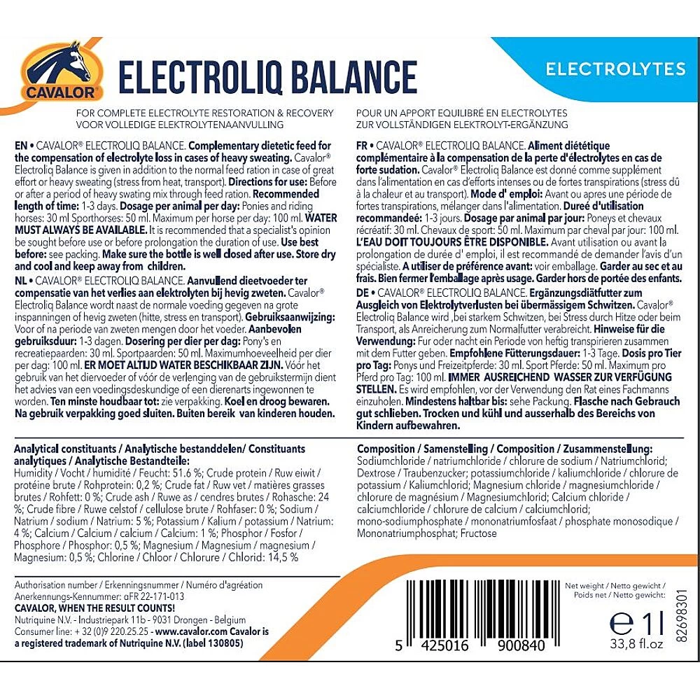 Cavalor Electroliq Balance 5 Cavalor Electroliq Balance - Image 3