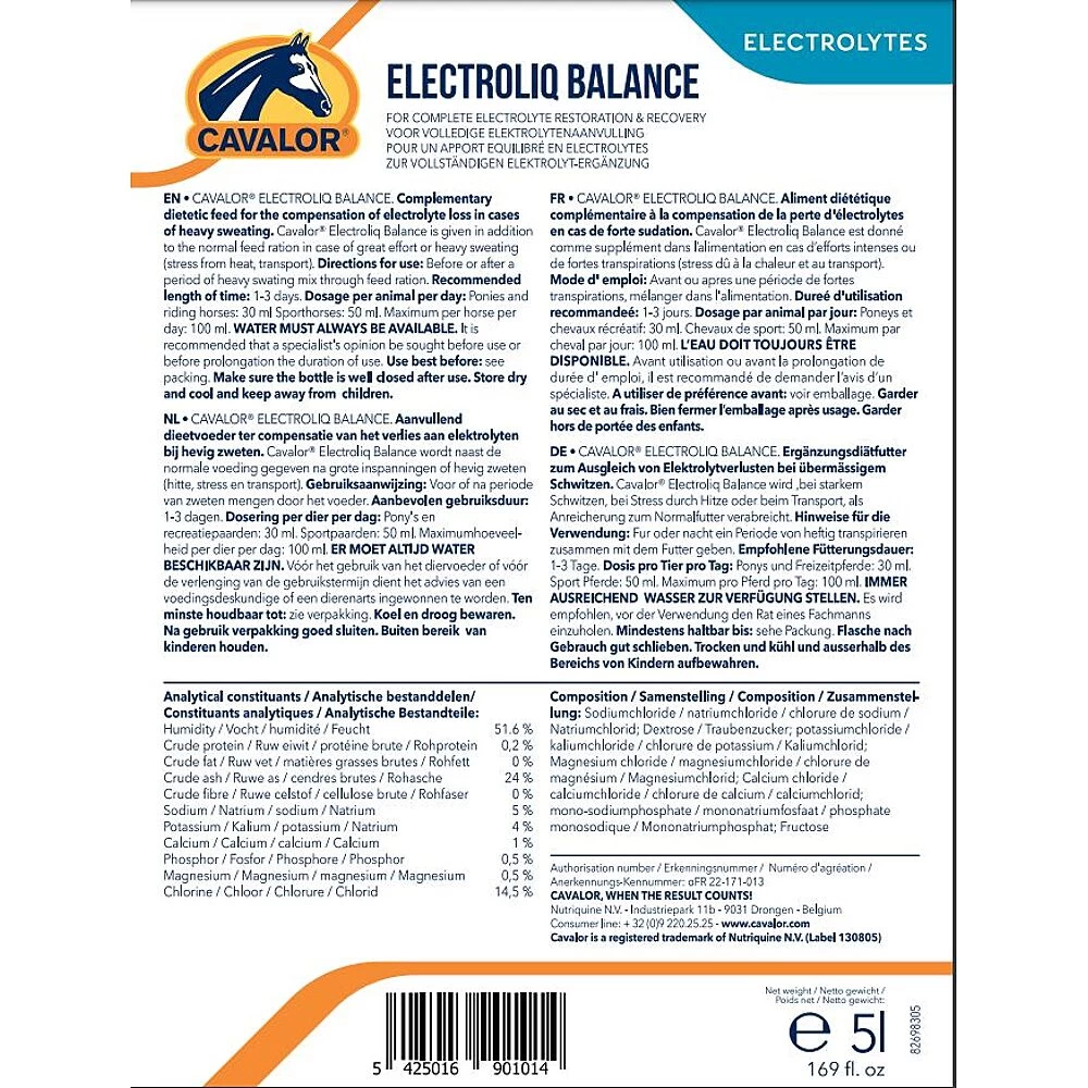 Cavalor Electroliq Balance 4 Cavalor Electroliq Balance - Image 2
