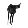 Edix Dressuurzadel Tudor | Kneepocket Design -Equestrian Supply Store Emmers 119001270 Dresuurzadel TUDOR Kids Zwart 1