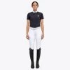 Cavalleria Toscana Wedstrijdshirt FISE | Rits | Korte Mouw | Meisjes -Equestrian Supply Store FISE PODF08 JE182 7901 1