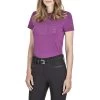 Equiline Tshirt Cleoc | Korte Mouw | Dames -Equestrian Supply Store H00848 Cleoc 071 FrontDEA