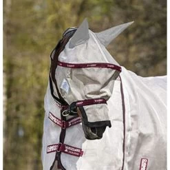 Rambo Vliegenmasker Plus -Equestrian Supply Store HFHOR38Psilver.plum
