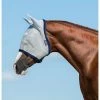 Amigo Vliegenmasker 1 Amigo Vliegenmasker -Equestrian Supply Store HFHOR38ZilverNavy
