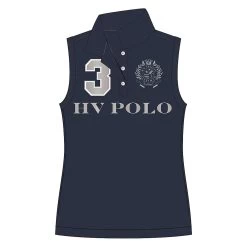 HV POLO Shirt Mouwloos Favouritas Luxury -Equestrian Supply Store HV Polo Poloshirt Favouritas Luxury Mouwloos Navy