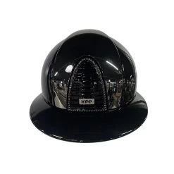 Kep Italia Cromo 2.0 | Polish Metal Zwart | Voorzijde Mirror Zwart | Frame Swarovski Silver Night