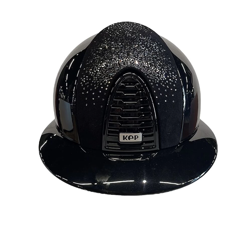 Kep Italia Cromo 2.0 | Polish Metal Zwart | Voorzijde Suede Shaded 3 Kep Italia Cromo 2.0 | Polish Metal Zwart | Voorzijde Suede Shaded