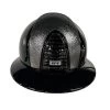 Kep Italia Cromo 2.0 | Polish Metal Zwart | Voorzijde Leder Glitter Zilver -Equestrian Supply Store KTMTMCROMO63