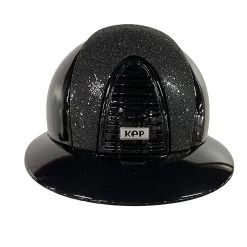 Kep Italia Cromo 2.0 | Polish Metal Zwart | Voorzijde Glitter Zwart | Kinband Creme