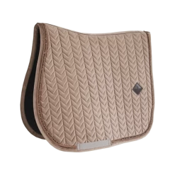 Kentucky Zadeldek | Velvet | Pearls | VZ 9 Kentucky Zadeldek | Velvet | Pearls | VZ -Equestrian Supply Store Kentucky Zadeldek Velvet Pearls Jumping Beige