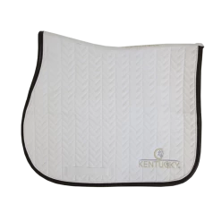 Kentucky Zadeldek | Leer | Fishbone | VZ -Equestrian Supply Store KentuckyGL42576wit