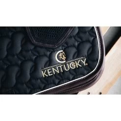Kentucky Zadeldek | Met Logo | VZ -Equestrian Supply Store Kentucky Onderlegger Logo Zwart 1