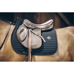 Kentucky Zadeldek | Pearls | VZ -Equestrian Supply Store Kentucky Onderlegger Pearls Jump Zwart