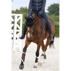 Kentucky Beenbeschermers Turnout | Leer + Wol | Voor -Equestrian Supply Store Kentucky Turnoutboots Bruin 2