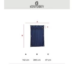 Kentucky Stalgordijn | Waterdicht -Equestrian Supply Store Kentucky waterproof stalgordijn 82108 maattabel pxxh2ngf85sz