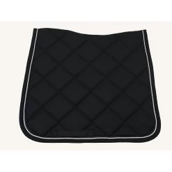Emmers Zadeldek Luxe Dressuur -Equestrian Supply Store LUXE DR Black black white black1